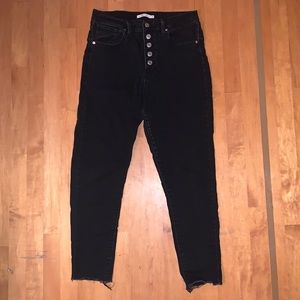 Levi’s Mile High Super Skinny Cropped Jeans
